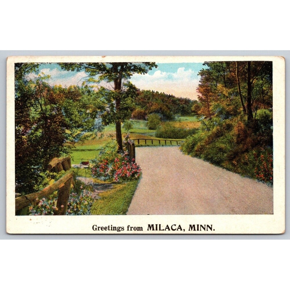 1926 Milaca MN Postcard Handwritten Swedish Message Early Radio Mention Vintage